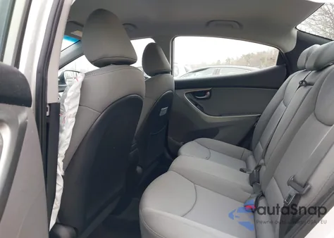 2011 Hyundai Elantra Gls (Ulsan Plant) from USA, damaged, VIN KMHDH4AE0BU121520